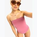 Moteriškas vientisas maudymosi kostiumėlis ROXY Solid Beach Classics Bandeau heather rose 5