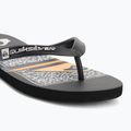 Vyriškos šlepetės per pirštą Quiksilver Java Art black 1 7