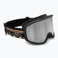 Moteriški snieglenčių akiniai ROXY Izzy black/clux ml silver