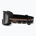 Moteriški snieglenčių akiniai ROXY Izzy black/clux ml silver 4