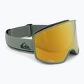 Snieglenčių akiniai Quiksilver Storm Dark Ivy/Clux ML Gold