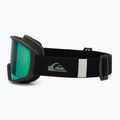 Vyriški snieglenčių akiniai Quiksilver Harper black/clux ml green 4