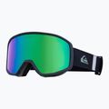 Vyriški snieglenčių akiniai Quiksilver Harper black/clux ml green