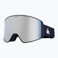 Vyriški snieglenčių akiniai Quiksilver Storm MG black/ black clux ml silver