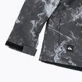 Vaikiška snieglenčių striukė Quiksilver Mission Printed thermostamp grayscale 12