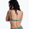 Maudymosi kostiumėlio viršus ROXY Solid Essentials Wrap Bralette agave green 3
