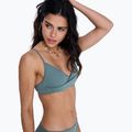 Maudymosi kostiumėlio viršus ROXY Solid Essentials Wrap Bralette agave green 6