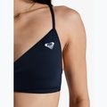 Maudymosi kostiumėlio viršus ROXY Solid Essentials Wrap Bralette anthracite 6