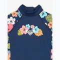 Kombinezonas UPF 50+ vaikiškas ROXY Morning Flower Springsuit mood indigo morning flowers 3