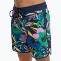 Vyriški maudymosi šortai Quiksilver Surfsilk Scallop 18" dark navy interact floral 7