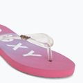 Vaikiškos šlepetės per pirštą ROXY Viva Jelly sangria sunset 7