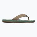 Vaikiškos šlepetės per pirštą Billabong All Day Impact Print moss green 2