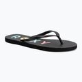 Moteriškos šlepetės per pirštą ROXY Sandy III black/rainbow