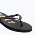 Moteriškos šlepetės per pirštą ROXY Sandy III black/rainbow 7