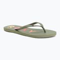 Moteriškos šlepetės per pirštą ROXY Sandy III oil green
