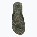 Vyriškos šlepetės per pirštą Quiksilver Molokai Recycled grape leaf 5