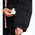 Vaikiška sniego lenktynių striukė ROXY Snowyhill Puffy true black 6