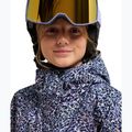 Vaikiška sniego lenktynių striukė ROXY Snowflare true black wildin out rg 4
