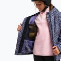 Vaikiška sniego lenktynių striukė ROXY Snowflare true black wildin out rg 5