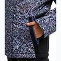 Vaikiška sniego lenktynių striukė ROXY Snowflare true black wildin out rg 7