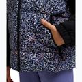 Vaikiška sniego lenktynių striukė ROXY Snowyhill Printed Puffy true black wildin out rg 7