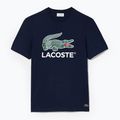 Lacoste vyriški marškinėliai TH1285 navy blue 5