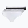 Moteriškos kelnaitės Lacoste 8F1338 3 poros black/white/silver chine
