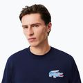 Vyriški marškinėliai ilgomis rankovėmis Lacoste TH3586 navy blue 4