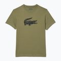 Vyriški marškinėliai Lacoste TH2042 khaki/black 4