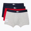 Trumpikės Lacoste 5H1803 BCK 3 pary navy blue/silver china/red 6