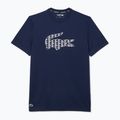 Vyriški marškinėliai Lacoste TH2623 navy blue 4