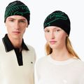 Žieminė kepurė Lacoste RB3021 black/fluorine green 3