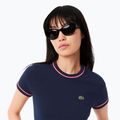 Moteriški marškinėliai Lacoste TF0347 navy blue/rill/grenadine 3