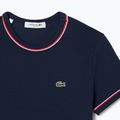 Moteriški marškinėliai Lacoste TF0347 navy blue/rill/grenadine 5