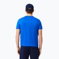 Vyriški teniso marškinėliai Lacoste TH1044 gipsy white/navy blue 2