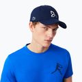Vyriški teniso marškinėliai Lacoste TH1044 gipsy white/navy blue 3