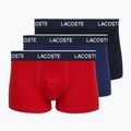 Vyriškos trumpikės Lacoste 5H1300 3 poros navy blue/red/methylene