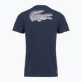 Vyriški teniso marškinėliai Lacoste TH0003 navy blue/white 2