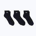 Kojinės Lacoste RA9182 Ankle 3-pak black