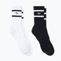 Kojinės Lacoste RA9189 Ankle 3-pak black/white