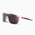 Akiniai nuo saulės Julbo Frequency Spectron shiny translucent crystal/red/red flash