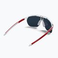 Akiniai nuo saulės Julbo Frequency Spectron shiny translucent crystal/red/red flash 2