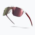 Akiniai nuo saulės Julbo Frequency Spectron shiny translucent crystal/red/red flash 5