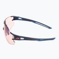 Julbo Aerospeed Reactiv Performance Hc tamsiai mėlyni/tamsiai mėlyni/oranžiniai dviratininkų akiniai J5023432 4