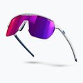 Akiniai nuo saulės Julbo Frequency Spectron HD matt white/blue/multilayer violet 5