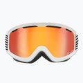 Slidinėjimo akiniai Julbo June white/black/goldange/flash red 2
