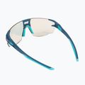 Julbo Aerospeed Reactiv Performance Lagp matinės mėlynos/šviesiai mėlynos spalvos dviratininkų akiniai J5023812 2