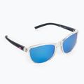 Julbo Idol Spectron 3Cf blizgūs permatomi blizgūs kristalai/matiniai tamsiai mėlyni akiniai nuo saulės J5431175
