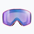Slidinėjimo akiniai Julbo Launcher Reactiv High Contrast pink/ black/ flash blue 5