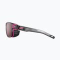 Akiniai nuo saulės Julbo Shield M Polarized HD shint translu gray/fluo pink 3